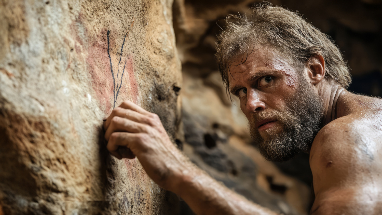 Représentation d'un homme de Homo sapiens